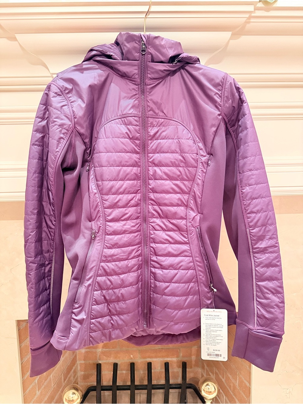 NWT Lululemon First Mile Jacket Size 10